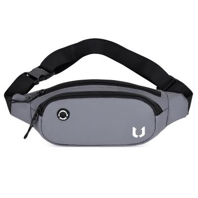 China Multifunctional Running Fitness Waist Bag Leisure Outdoor Diagonal Straddle One Shoulder Wallet Oxford Cloth Sports Mobile Phone Waist Bag Zero for sale