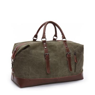 China Fashion Business Bag Outdoor Leisure Sports Bucket Travel Bag Men Canvas Travel Bag for sale