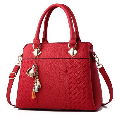 China Multifunctional Simple Multicolor Handbag With Large Capacity Fashionable Women's Hanging Shoulder Bag for sale