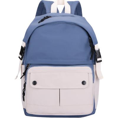 China New Computer Backpack Men's and Women's Backpack High School Bag Canvas Multifunctional Breathable Student Schoolbag for sale