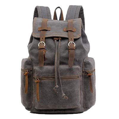 China Multifunctional Travel Male Outdoor Student Backpack Vintage Backpack Mountaineering Bag Large Capacity Luggage Bag for sale