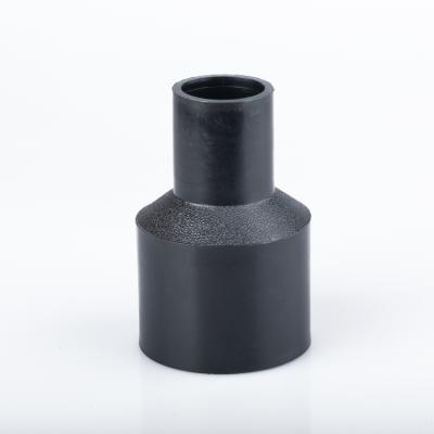 China Black House Service Pe Reducing Coupling Connector For Water Supply Pipe Fittings for sale