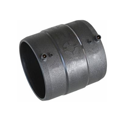 China High Strength HDPE Pipe Fittings Electrofusion Fitting Equal Pipe Coupling for sale