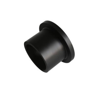 China Water Supply Low MOQ PE100 New HDPE Material Stub End Fused Flange Adpator Stock Pipe End Fusion with discount price for sale