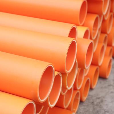 China MPP Corrosion Resistant Plastic Conduit Pipe For Protecting Underground Cable for sale