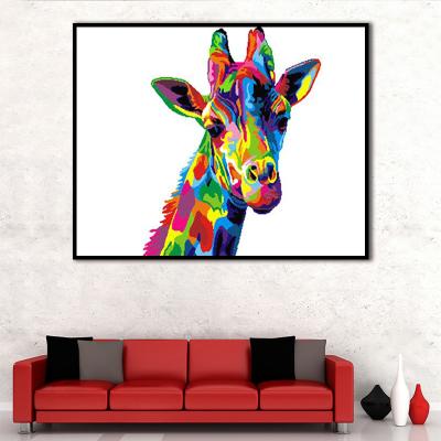 China 2021 diy new arrival CLASSIC fashion home decorative wall paintinganimal painting by numbers for adults for sale