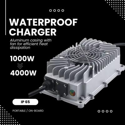 China 1000W-4000W High Power Fast Lithium Ion Battery Charger 12v 24v 48v 60v Lithium Battery Charger Te koop