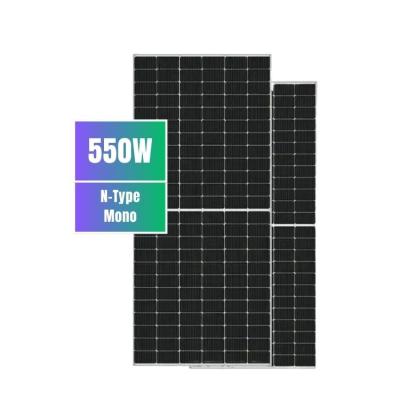 中国 双面太陽光パネル 500w 550w 600w 700w 720w 750w 高効率の単結晶太陽光パネル 販売のため