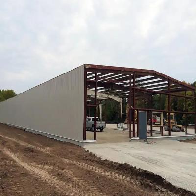 China Steel Workshop Custom Galpon Barn Galvanized Structural Hangar Workshop House Prefab Warehouses Prefabricated Metal Steel Structure Building for sale