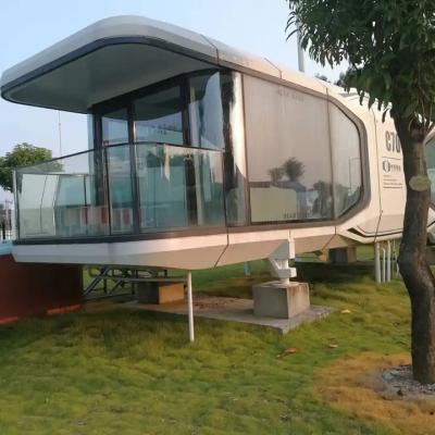 China Postmodern De Lujo  Frame Designs Modernas Expandable Container Casas Prefabricadas Sell Prefabricated Housing Tiny Capsule Prefab Houses for sale