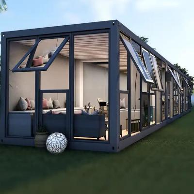 China Mid-Century Modern Prefab modular house house prefabricated homes tiny homes ready to ship  tiny container  prefab houses for sale