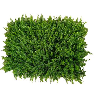 China Indor / Outdoor Green Plant Decoration 40*60cm Wall Outdoor Artificial Wall Plants For Garden Home for sale