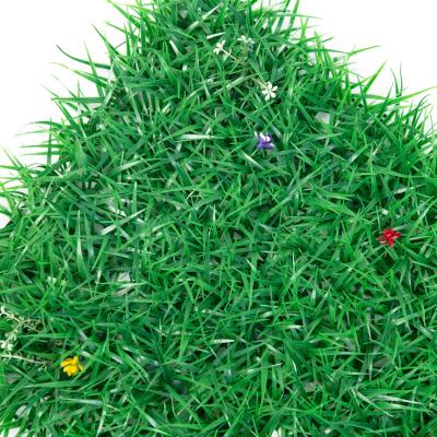 China China Factory Waterproof Hot Selling Artificial Lawn Leaf Grass Green Plants Wall for sale