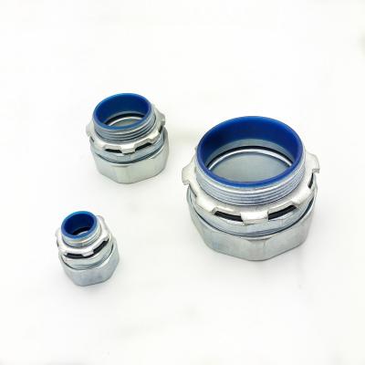 China Flexible Metal Pipe Connector Conduit Fitting Waterproof/Shakeproof/Dustproof/Anti-Corrosion for sale