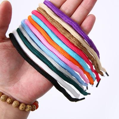 China Fashion Nylon Twist Polypropylene 3 Strand Polyester Rope TKA Polyester Rope 5mm Braided Soft Double Color for sale