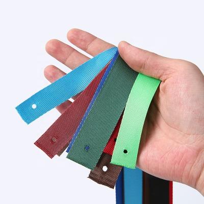 China Viable Hand Imitation Perforated Nylon Rope Strap Nylon Strap for Bags and Belt for sale