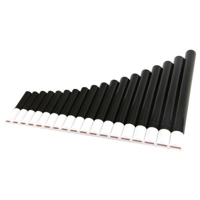 China Durable Chinese National Musical Instrument 18 Pipe Spring C Panpipe Black And White Head Wind Instrument for sale