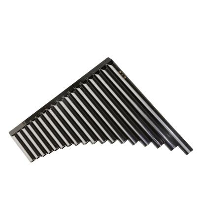 China Durable Chinese National Musical Instrument Pan Flute consists of 18 ABS pipes with polycarbonate mouthpiece for sale