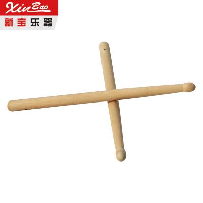 China 25/32/35/42CM Soft Wholesale High Quality Custom Birch Durmsticks Wooden Drum Sticks for sale