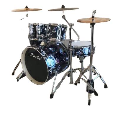 China Durable Jazz Percussion Drum Kit Suitable High End Popular Drum Kit for sale