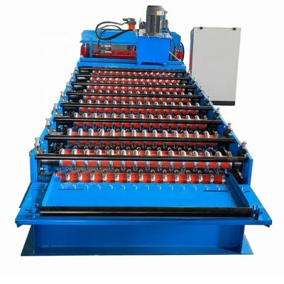 China water ripple roll forming  machine metal sheet roof panel roll forming machine/roof press making machine for sale