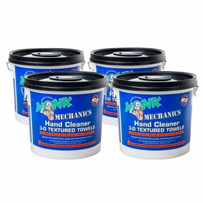 China Heavy Duty Industrial Textured Rubbing Wipes Alcohol Free , Tools Cleaning Wipes for sale