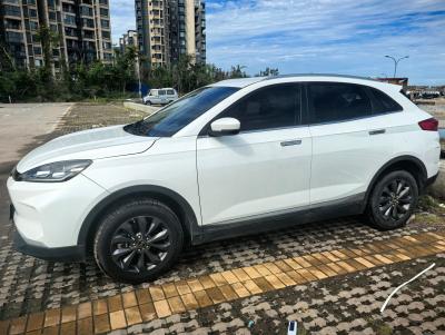 China Used Range 400km 160kW Electric SUV Weltmeister Second Hand Car Good Condition Low Mileage Black for sale