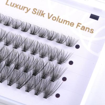 China Quick Free Synthetic Eyelash Extension Knot Rocket Hair Silk Lash Lashes Hot Selling High Quality Lashes for sale