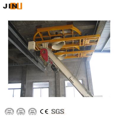 China Oil Resistant High Efficiency Long Ages Bag Stacker Conveyor For Wheat Sack Stacking for sale