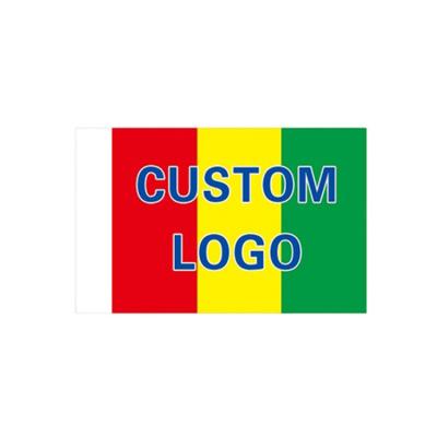 China New Design Waterproof Wholesale Price Eco - Friendly Multiple Sizes Available Custom Digital Logo Flag Printing for sale