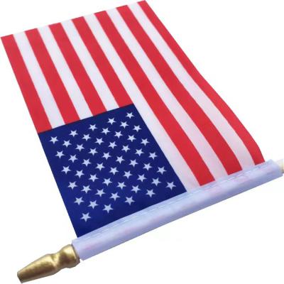 China China Manufacturer Custom Strap Design Waterproof Eco-friendly Hand Signal Flag For Celebration Activities for sale