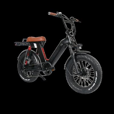 China Factory Outlet Aluminum Alloy Full Suspension Full Suspension Electric Bicycle Sale Hot Cool Electric Dirt Utility Bike Cargo Ebike for sale