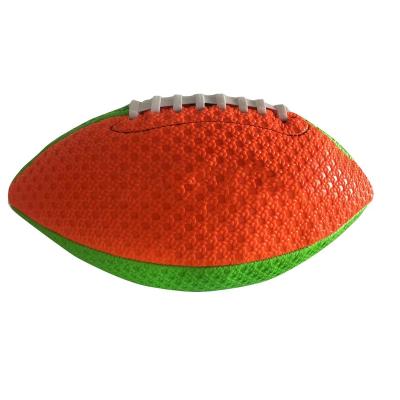 China High Quality Compound PU Leather American Football Rubber Durable Junior Youth Size 6 for sale