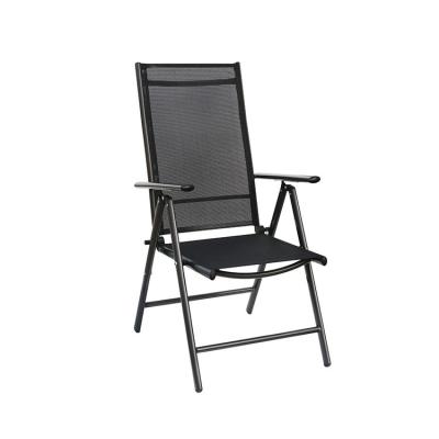 China Modern Aluminum 7 Position Adjust Outdoor Folding Garden Chair With EN581 Testing Report for sale