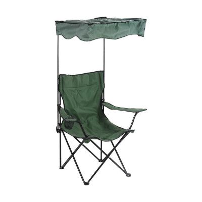 China New Outdoor Fishing Chair Oxford Cloth Folding Fishing Chair With Sun Beach Chair for sale