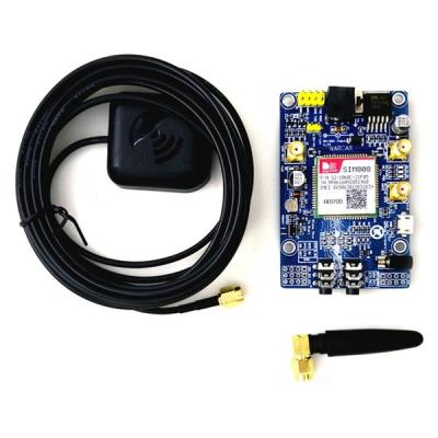 China GPRS SMS Module Development Board SIM808 IPX SMA With GSM GPS Antenna 50*50mm for sale