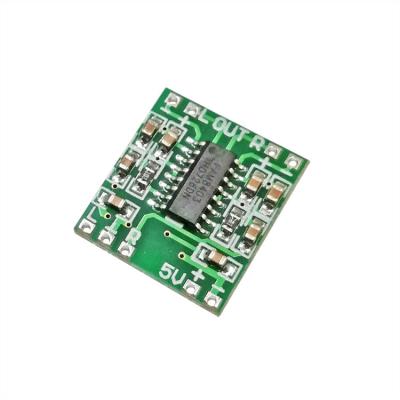 China Super Mini PAM8403 Digital Amplifier Board 2*3W Class D Power Amplifier Board 1.85*2.11cm for sale