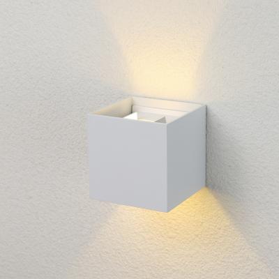 China Outdoor Modern Black Aluminum Adjustable Wall Mounted Cube Surface Decorative Led Wall Sconce Lamp IP65 LANDSCAPE Wall Sconce Light for sale