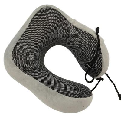 China Factory Wholesale PORTABLE Supplier New Comfortable Pillow Relieve Neck Pressure Hump Ice Silk Travel Pillow for sale