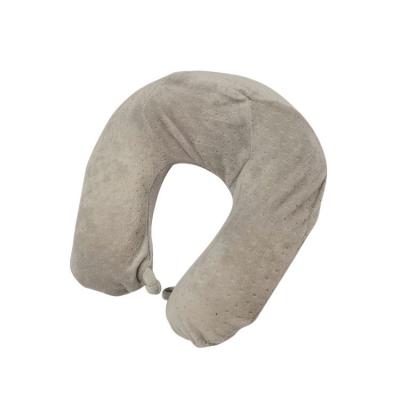 China PORTABLE Wholesale Custom Travel Nap Neck Compressible Soft U Shaped Pillow for sale