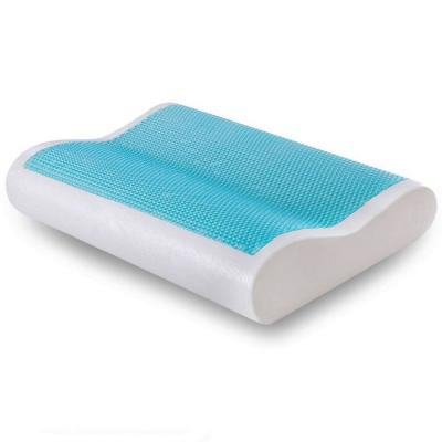 China Wholesale Antistatic Cooling Gel Memory Foam Standard Sized Bed Pillow for sale