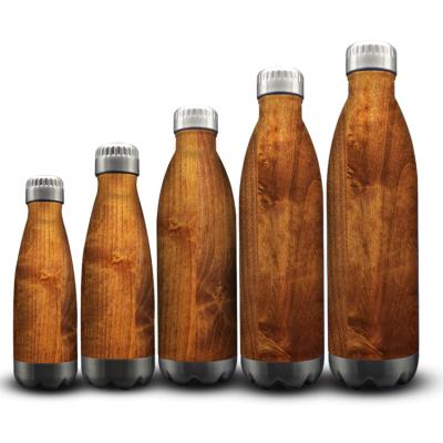 China Food Grade Sustainable Double Wall Vacuum Insulated Water Cola Bottle for sale