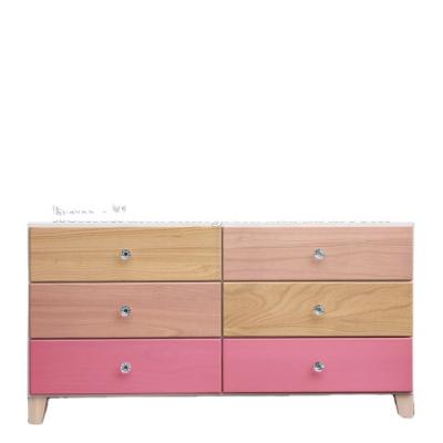 China Foldable Customize Wooden Drawers Modern Designed Furniture Paulownia Chest Of Wood for sale