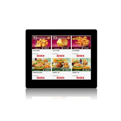 China Wall Hanging LCD Display Menu Touch Screen 8 Inch Wifi Android Digital Signage Player For Restaurant Advertising 8 Inch for sale