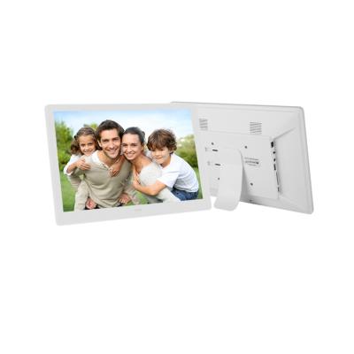 China Wholesale White Video Loop Calendar Picture LCD Digital HD Digital HD Electronic Photo View 15 Inch With Wall Mount For Advertise for sale