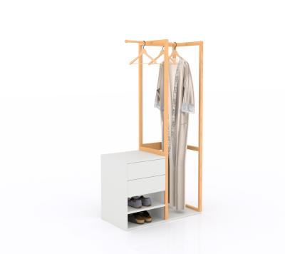 Cina Assembly Required Wooden Clothes Wardrobe - Perfect for Home Storage Organization in vendita