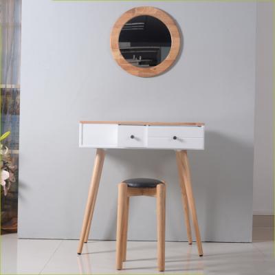 China 70cm Length 18KG 2 Drawer Mirrored Dressing Table Stool for sale