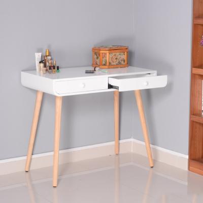 China Europese Stijl Elegante Toilettafel met Lade22kg Stevige Houten Producten Te koop