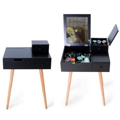 China 12.3kg 3mm Mirror Wooden Make Up Table Family Room Furnitures for sale