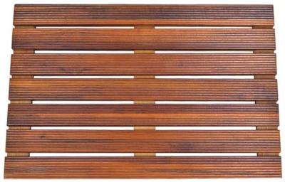 Κίνα MDF τετραγωνικό Teak cOem ξύλινο χαλί 53cm Teak πλάτους χαλί μη ολίσθησης προς πώληση